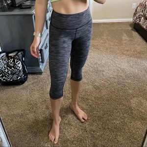 Lululemon Wunder Under High Rise Crop Luxtreme 17”